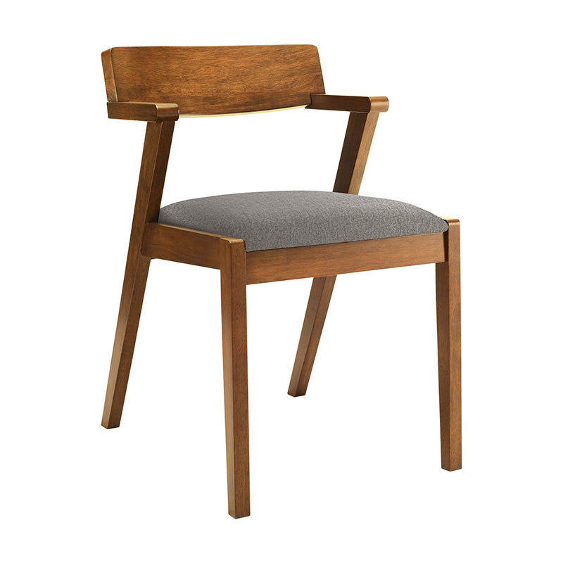 Zola Dining Chair - Cocoa & Grey