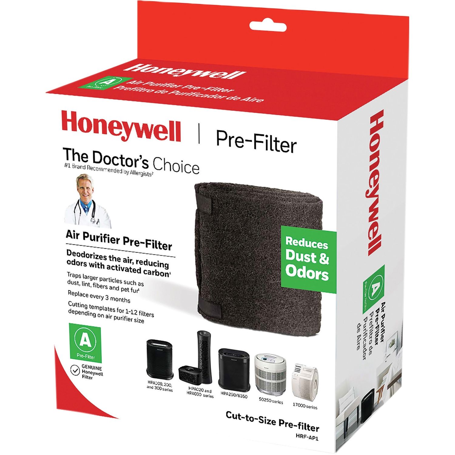 Air Purifier Pre-Filter by Honeywell International， Inc HWLHRFAP1V1CT