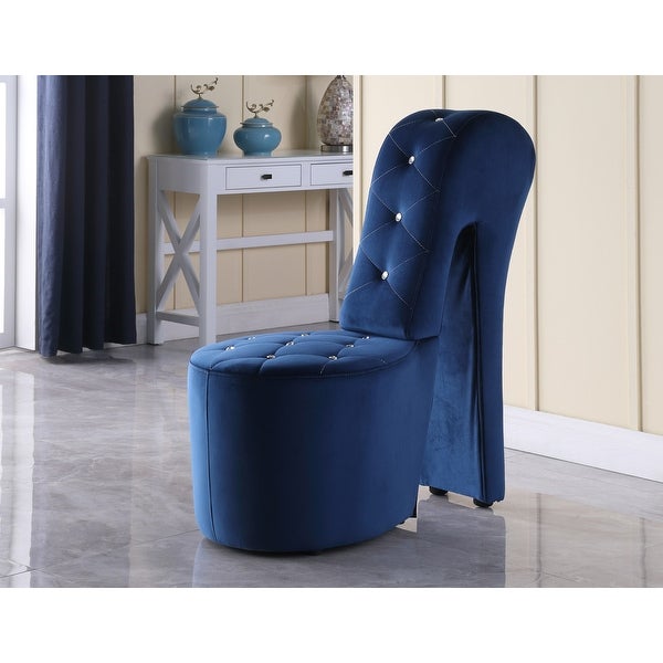 Best Master Furniture High Heel Shoe Upholstered Lounge Chair