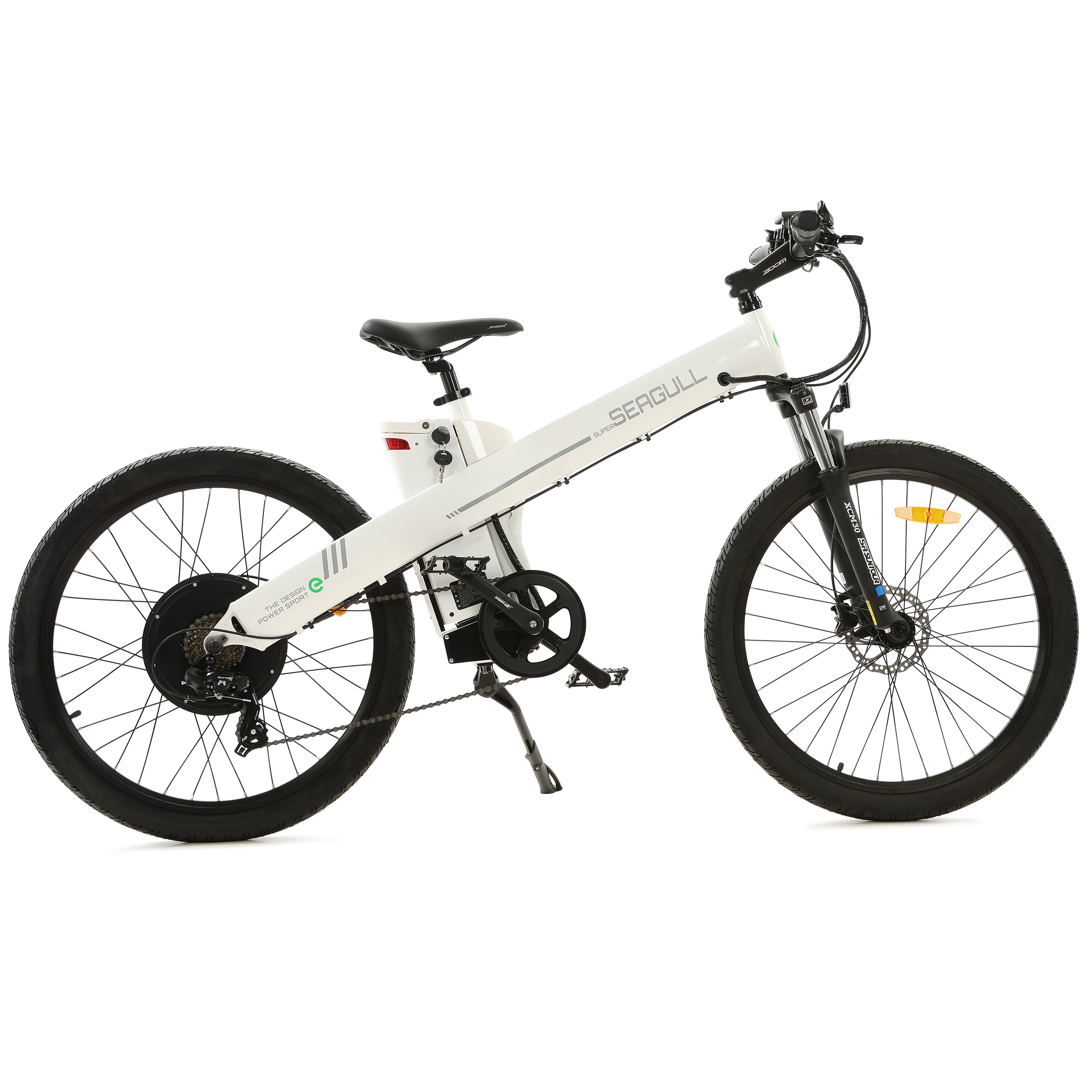 Ecotric Seagull 1000W Brushless Motor For Long Life Span and Efficiency - Versatile Electric Mountain Bike For Commuters, Campers, Leisure Riders