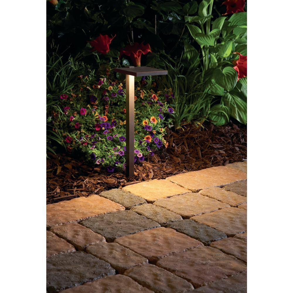 Hampton Bay Glenwood 5.6-Watt Oil Rubbed Bronze Outdoor Integrated LED Landscape Path Light JDO1501L-2