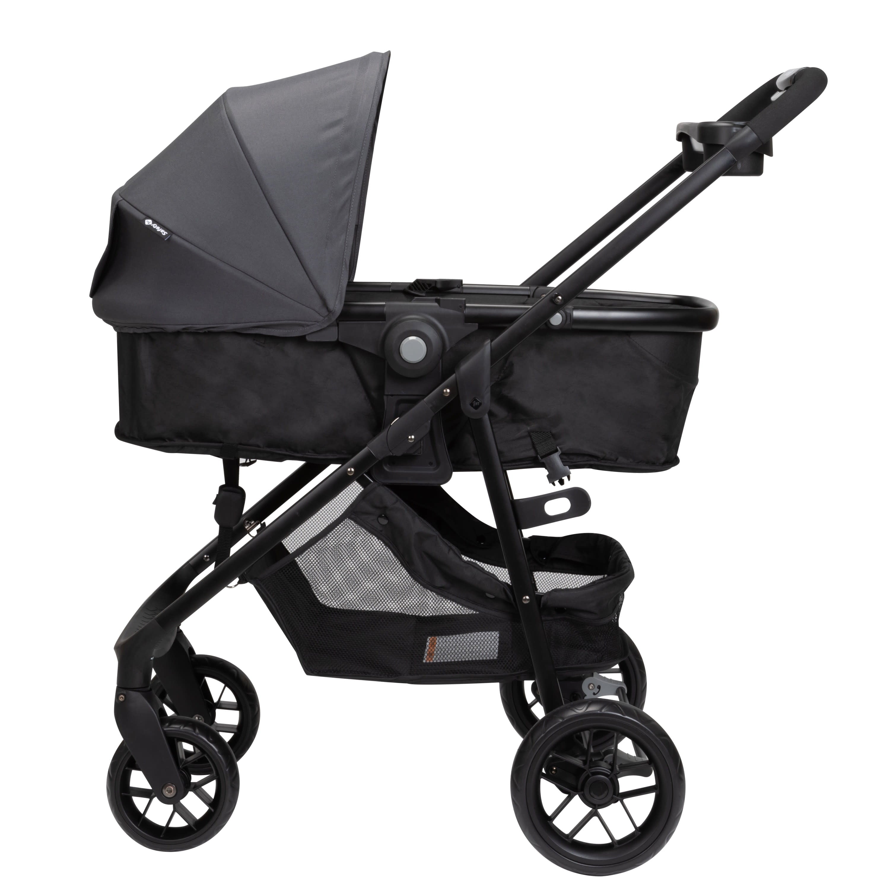 Safety 1ˢᵗ Grow and Go Sprint 8-in-1 Modular Travel System, Alloy