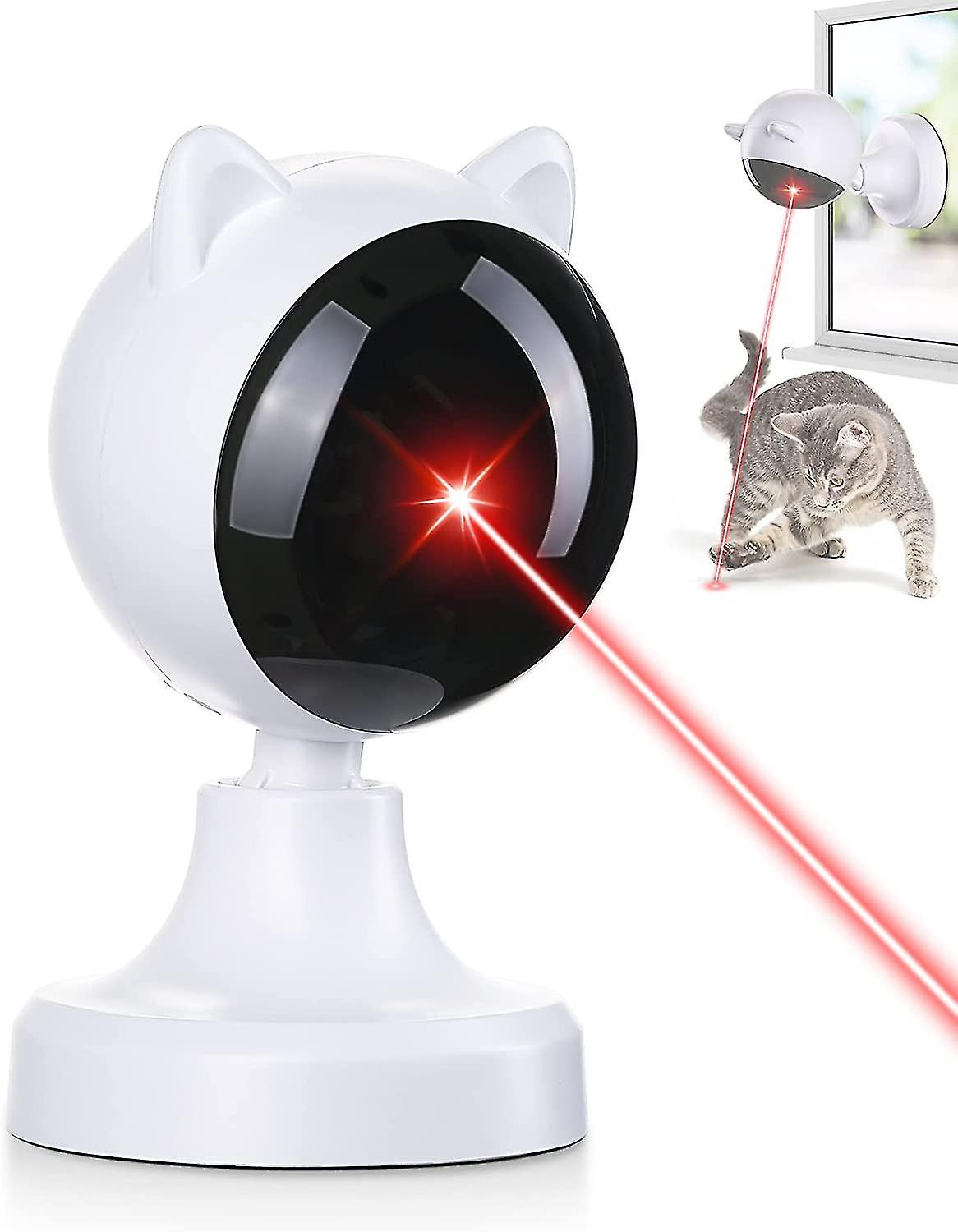 Automatic Laser Cat Toy， Rechargeable Cat Toys For Indoor Cats/dogs/puppy Interactive Cat Toy