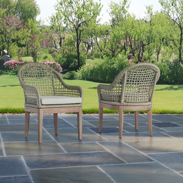 Best Quality Furniture Patio Side Chairs (Set of 2)