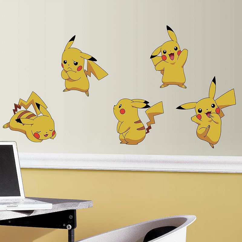 Pokemon Pikachu Wall Decals by RoomMates