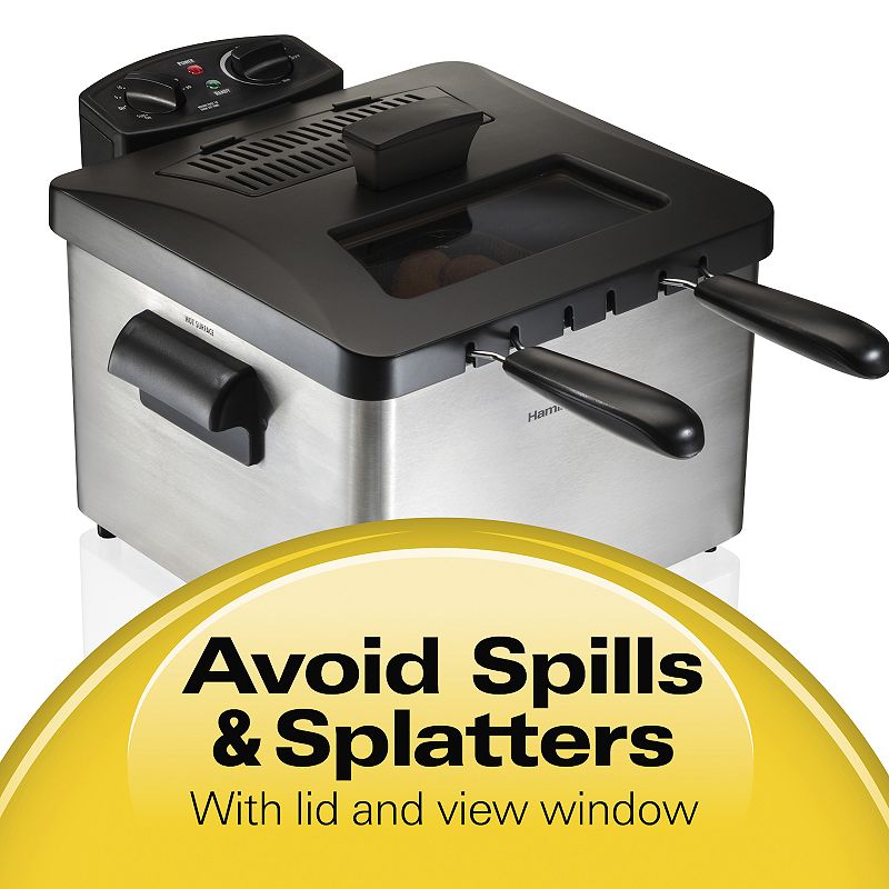 Hamilton Beach 5-qt. Dual Deep Fryer