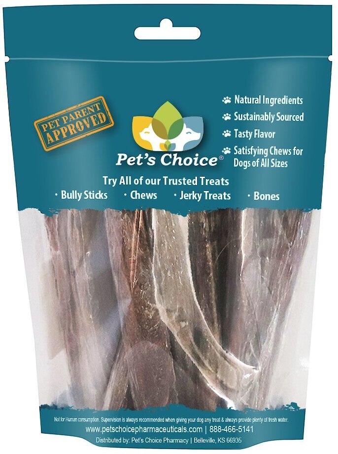 Pet's Choice Bully Sticks Dog Treats， 6-in