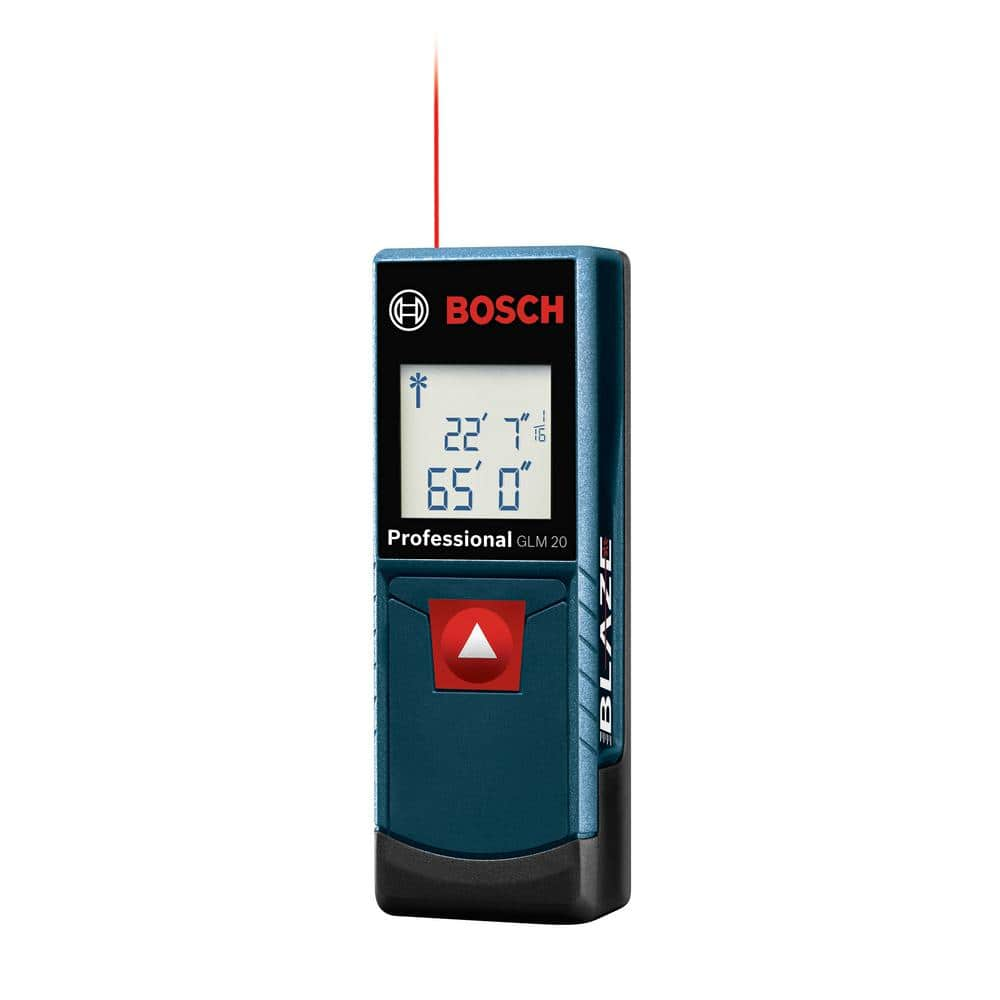 Bosch BLAZE 65 ft. Laser Distance Tape Measuring Tool with Real Time Measuring GLM 20 X