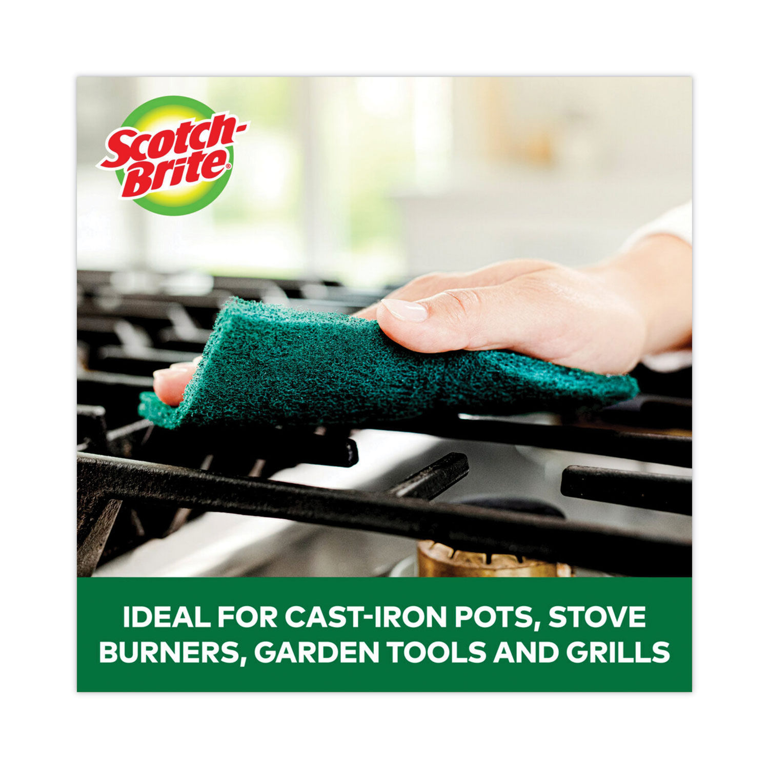 Heavy-Duty Scouring Pad by Scotch-Briteandreg; MMM2265