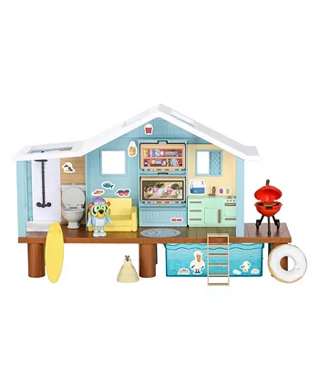 Bluey Beach Cabin Play Set