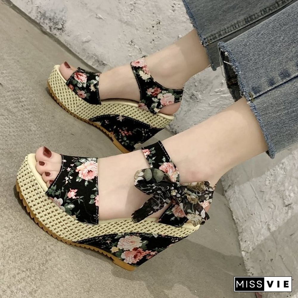 High Heels Lace-up High Heels Party Use Summer Ladies Heel Type Heel Height Fashion Element Sandal Type With Platforms Fit