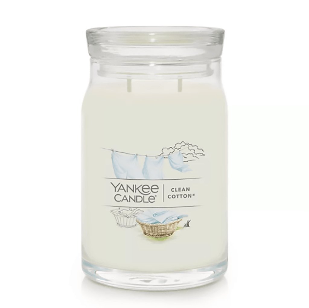 Yankee Candle  Signature Large Jar Candle in Clean Cotton®