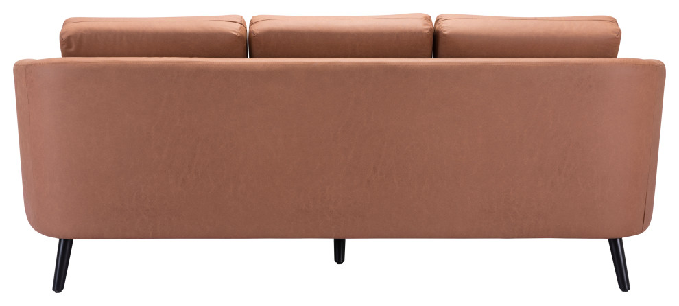 Divinity Sofa Brown   Midcentury   Sofas   by Kolibri Decor  Houzz