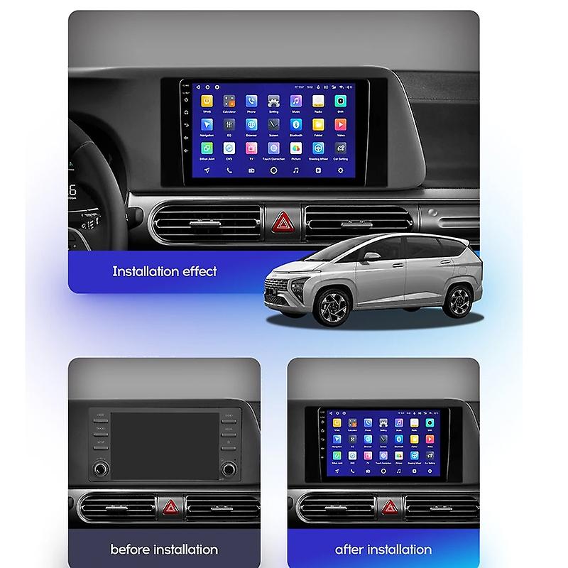 Android GPS Car Radio For Hyundai Stargazer 2022 - 2023 Stereo Multimedia Video Player DSP CarPlay