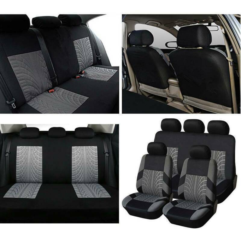 5 Seat Universal Car Seat Covers Protector Cushion Full Set， Breathable Pad for Cars Trucks SUV