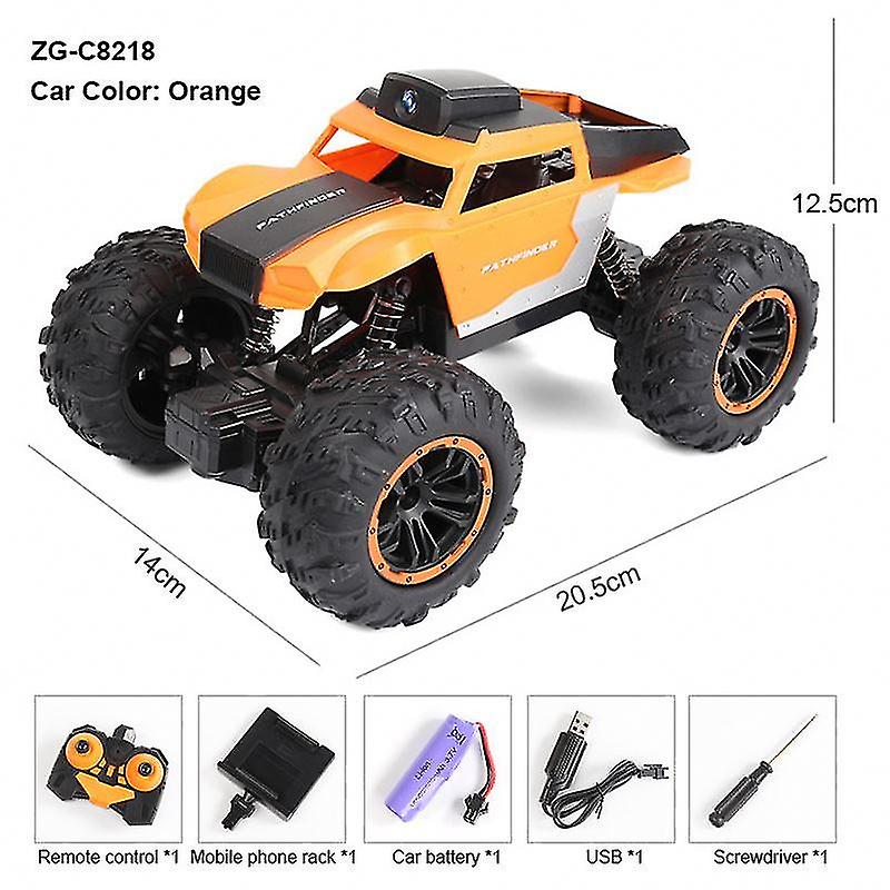 Cheap Price 1/18 Metal Rc Hd Camara Fpv Toy Truck Camera Rc Car