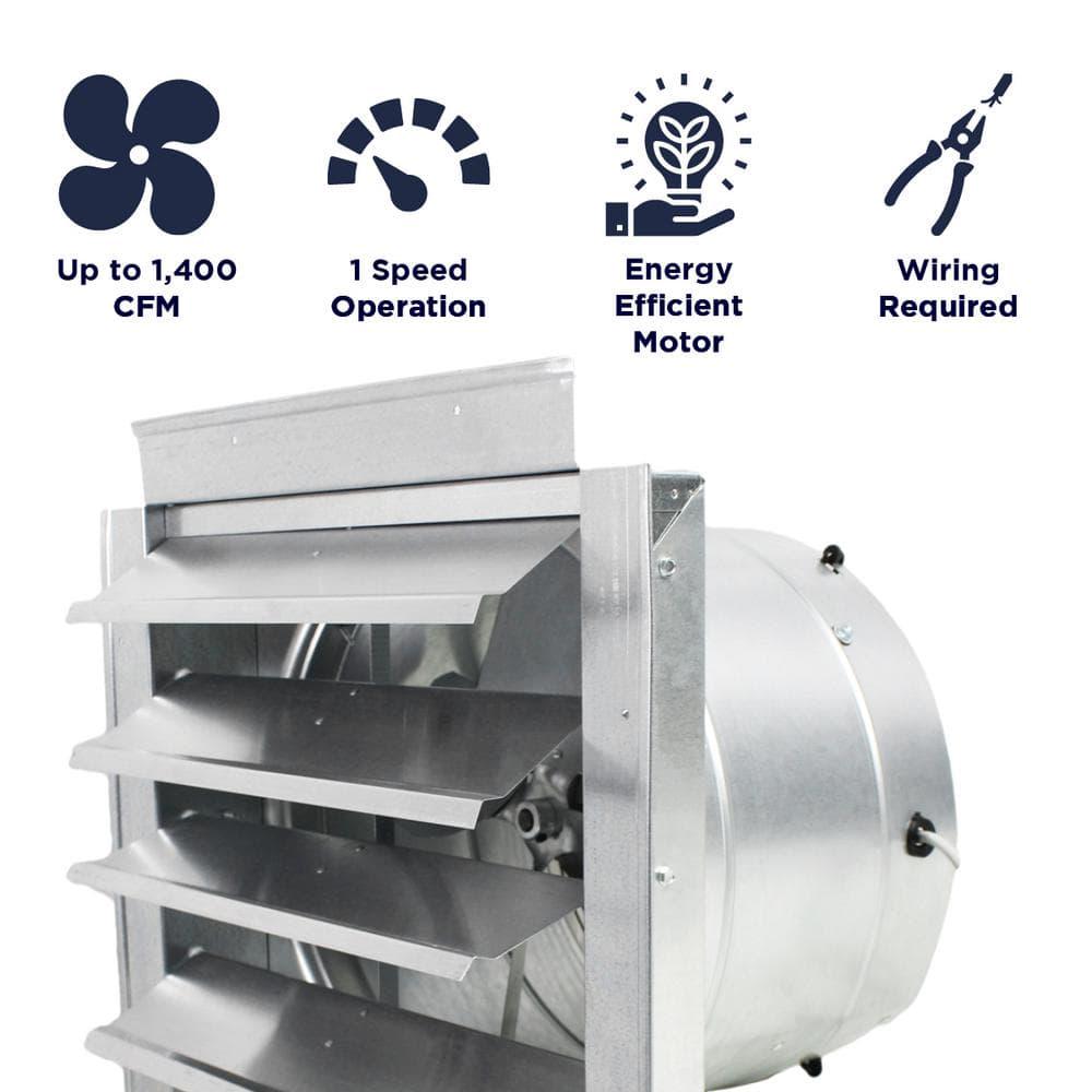 Maxx Air 14 in Industrial Exhaust Fan