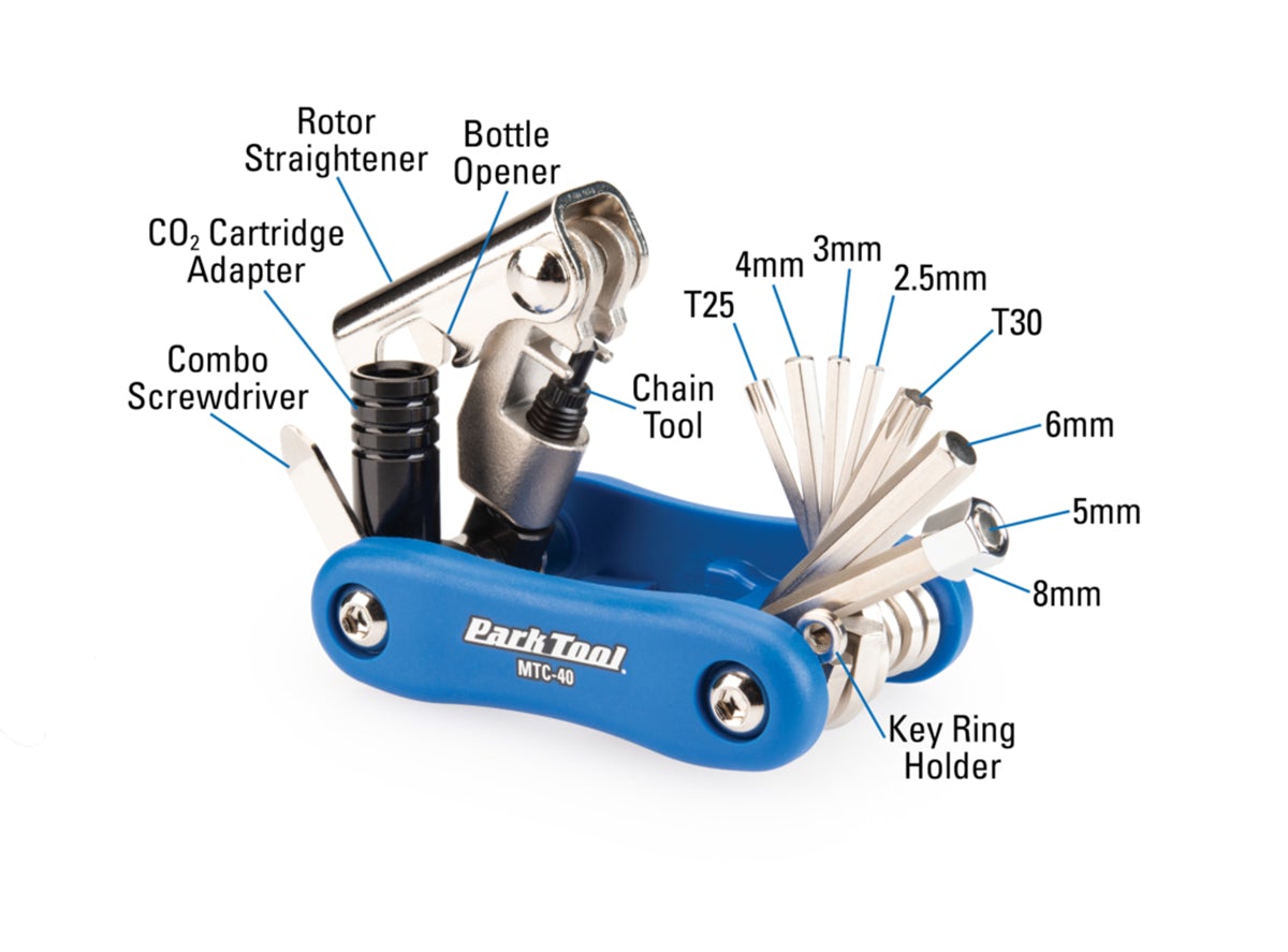 Park Tool Composite Multi Tool MTC-40 - Blue