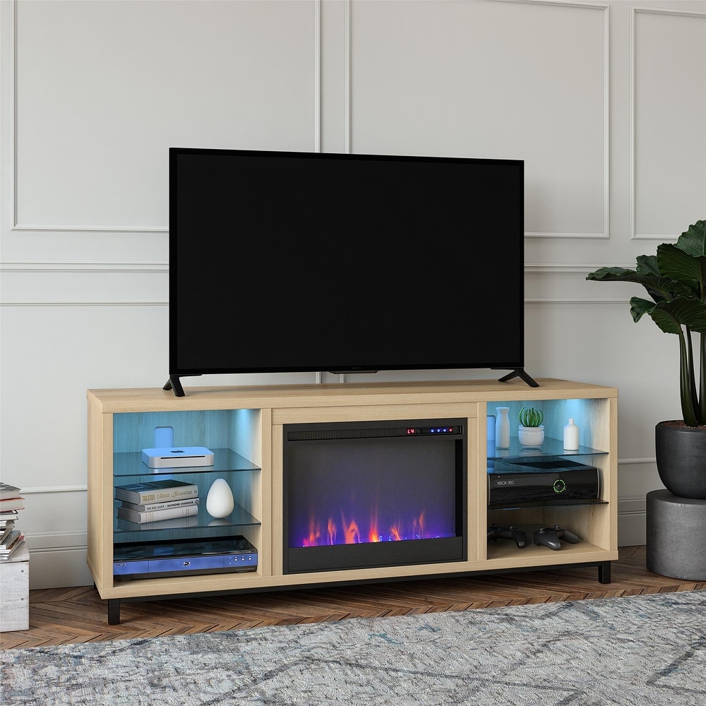 Avenue Greene Westwood Fireplace TV Stand TVs up to 70 Inches Wide