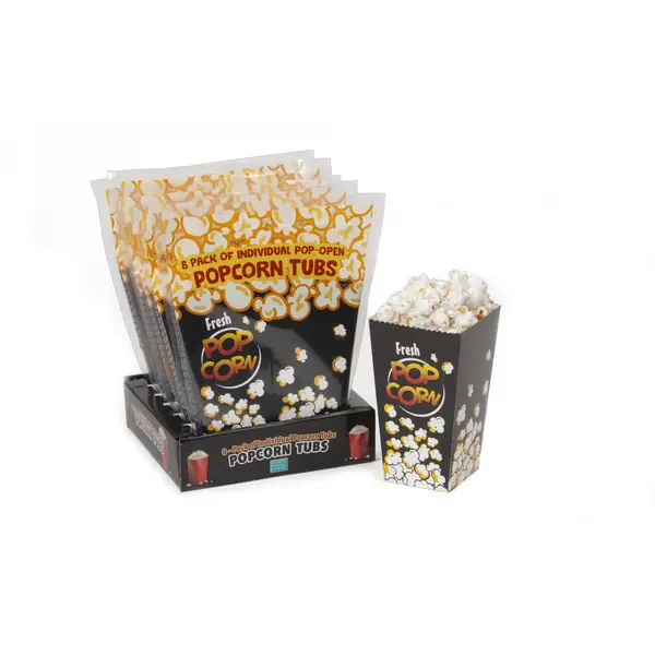 Wabash Valley Farms 8-Pack Individual Popcorn Tubs