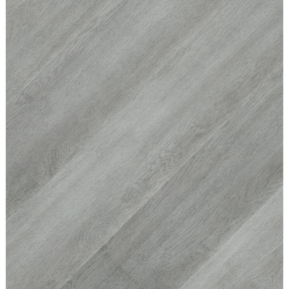 Home Decorators Collection Athabasca Glacier Gray 12 MIL x 7.6 in. W x 42 in. L Click Lock Waterproof Luxury Vinyl Plank Flooring (20.8 sqftcase) VTRHDATHGLA7X42