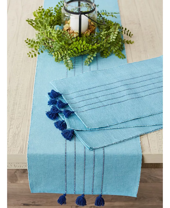 Design Imports Thera Stripes Table Runner