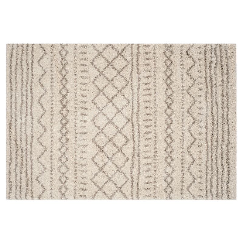 Safavieh Arizona Mesa Striped Shag Rug