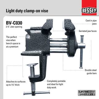 BESSEY 3 in. Clamp-On Vise BV-CO30