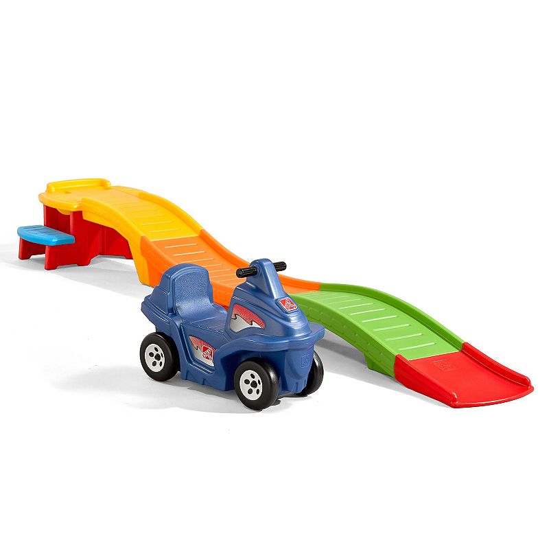 Step2 Blue Flash Up and Down Roller Coaster Ride-On Toy