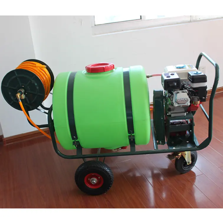 DL Garden agricultural sprayer wheel hand push gasoline engine power sprayer