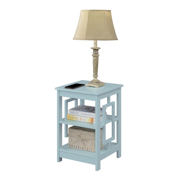 Porch and Den Woodmere Contemporary Square End Table