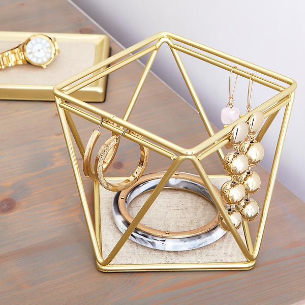 Umbra Gold Prisma Bracelet amp Earring Holder