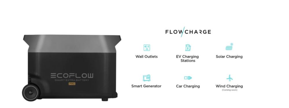 EcoFlow DELTA Pro Smart Extra Battery ;