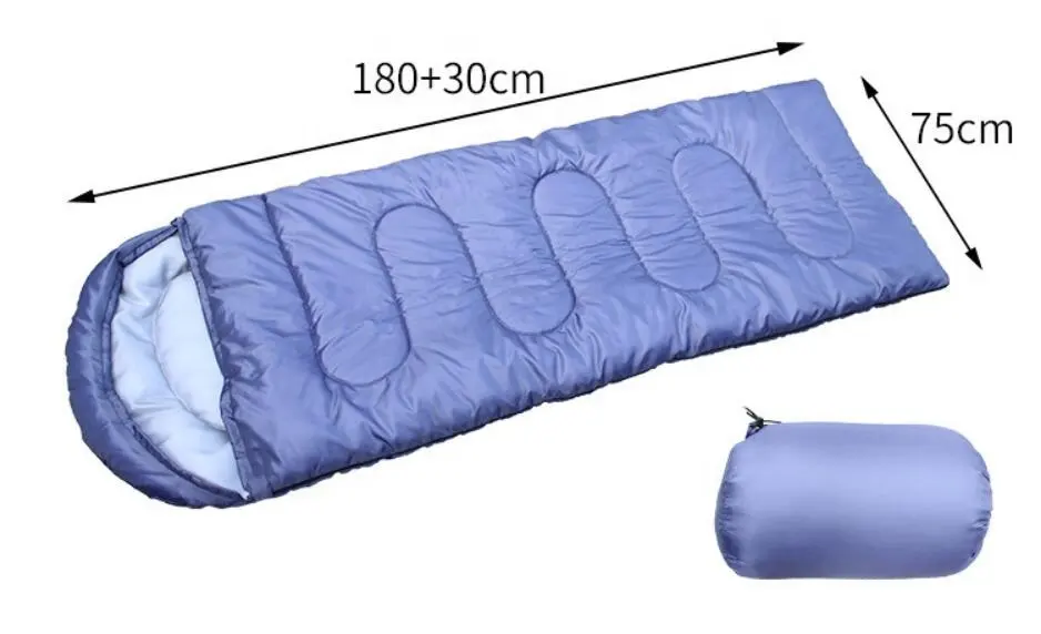 Nature Camping Hike Indoor Outdoor Lightweight Winter Minus Temperature Sleeping Bag with Storage Bag