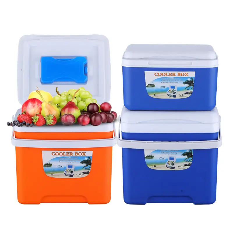 Custom Outdoor Cooler box Chilli bin For Fishing Camping Hiking 13/26/45L Rotomolded Ice Chest Storage Hard Cooler Box