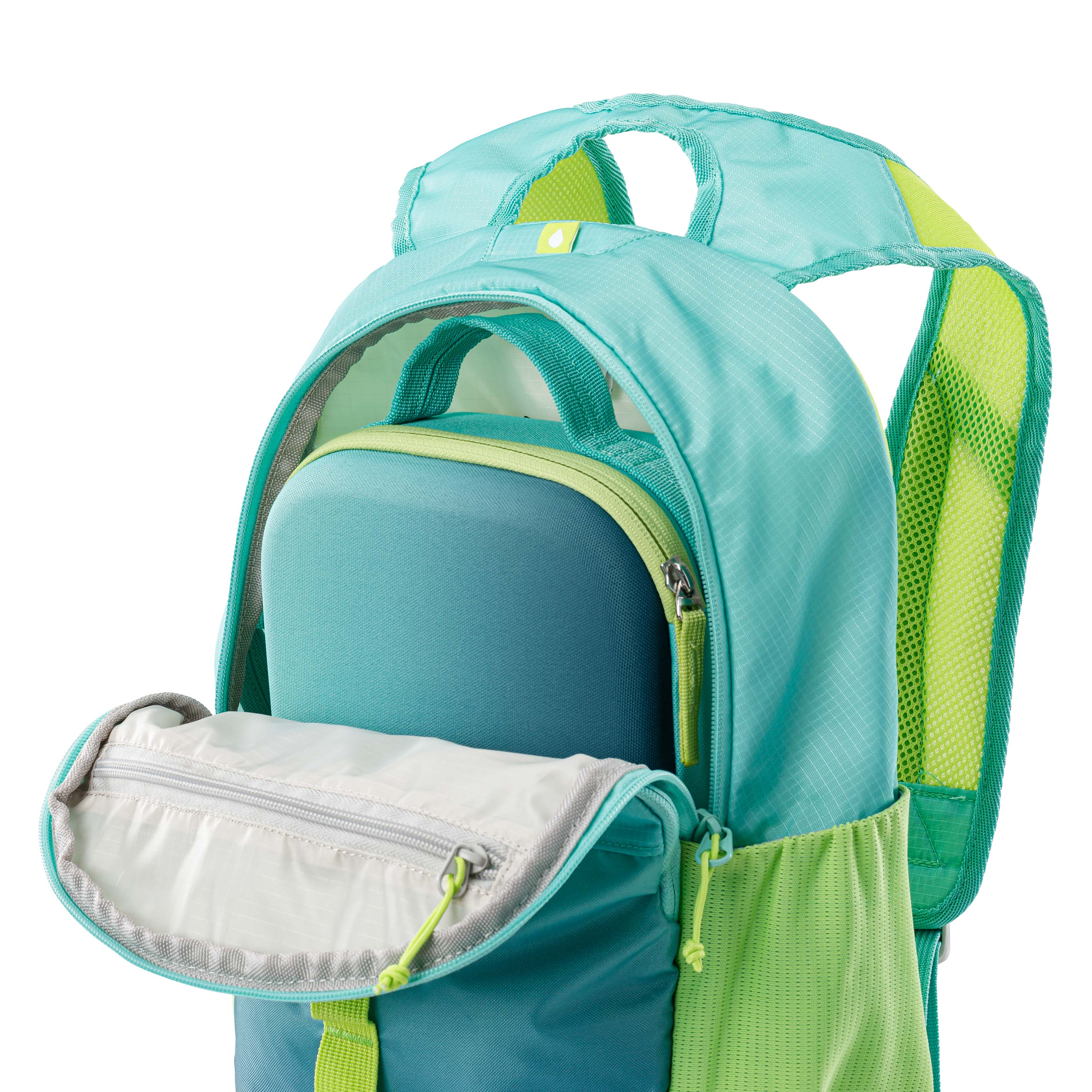 Firefly! Outdoor Gear Youth Insulated Lunch Box - Blue/Green, Unisex