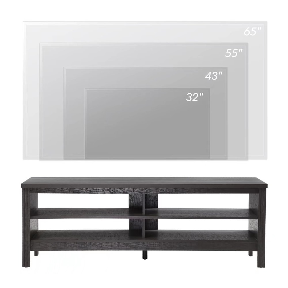 TV Stand for 65 75 Inch TV Console Table  Classic Entertainment Center