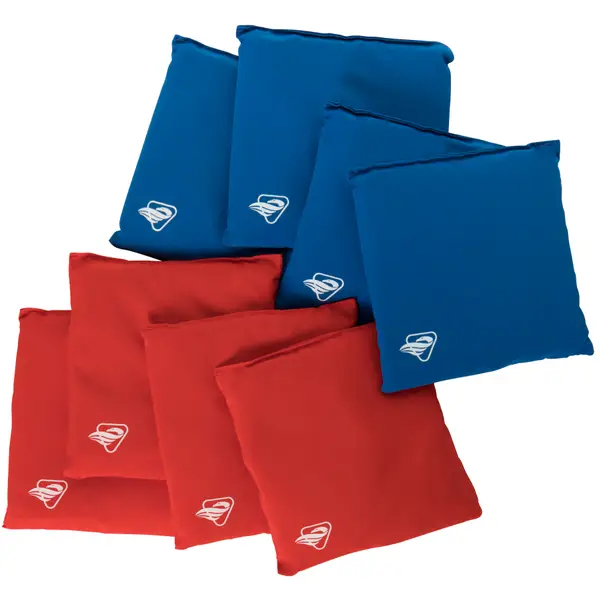 Escalade 8-Pack Red and Blue Bean Bag Set