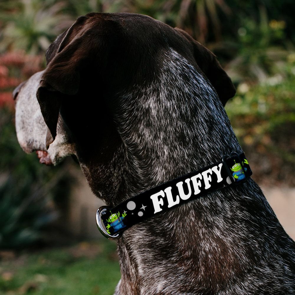 Buckle-Down Disney Toy Story 3 Aliens OOOOOHHH Personalized Dog Collar