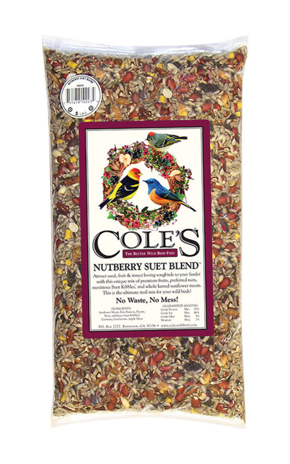 NUTBERRY BIRD SEED 10#