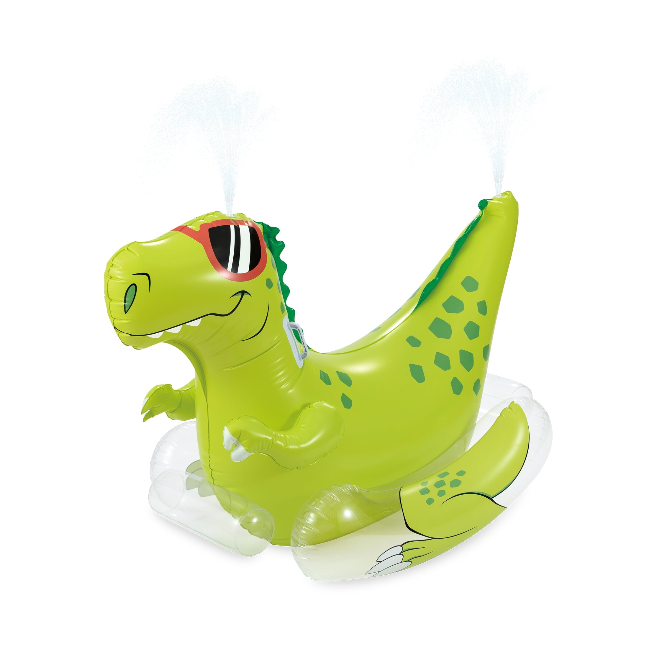 Play Day Inflatable Rock N' Spray Dino Pool Game， Green， Ages 3 and Up， Unisex