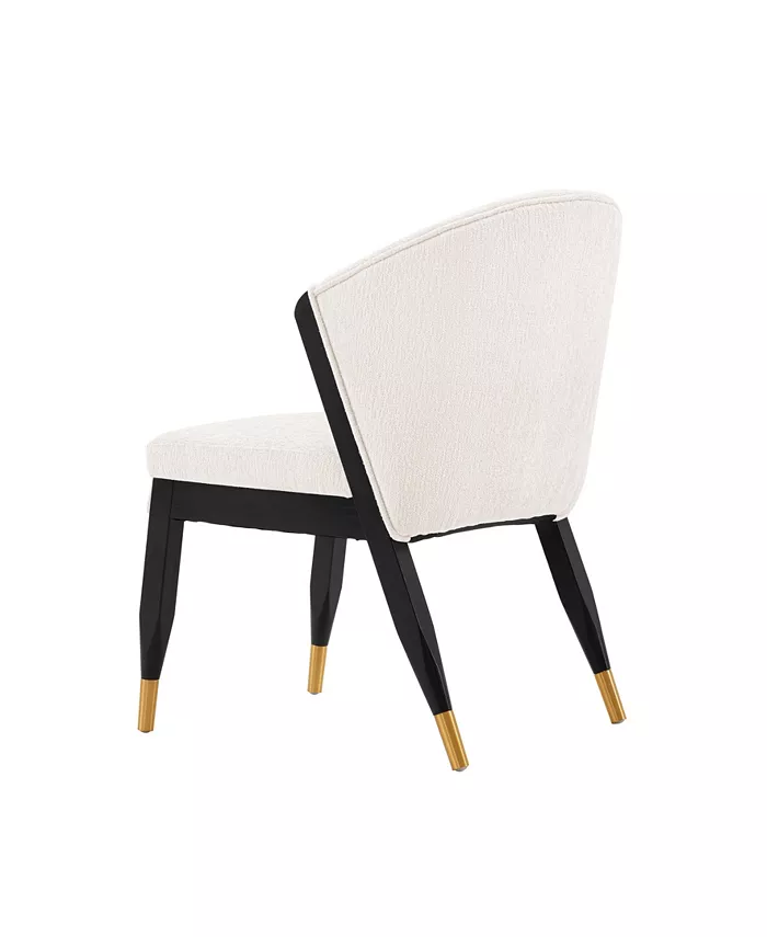 Manhattan Comfort Ola 21.46 Wide Boucle Upholstered Dining Chair