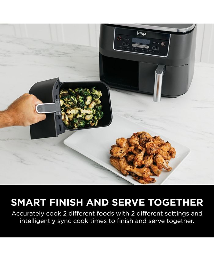 Ninja Foodiandreg DZ201 6-in-1 8 Qt. 2-Basket Air Fryer with DualZone Technology