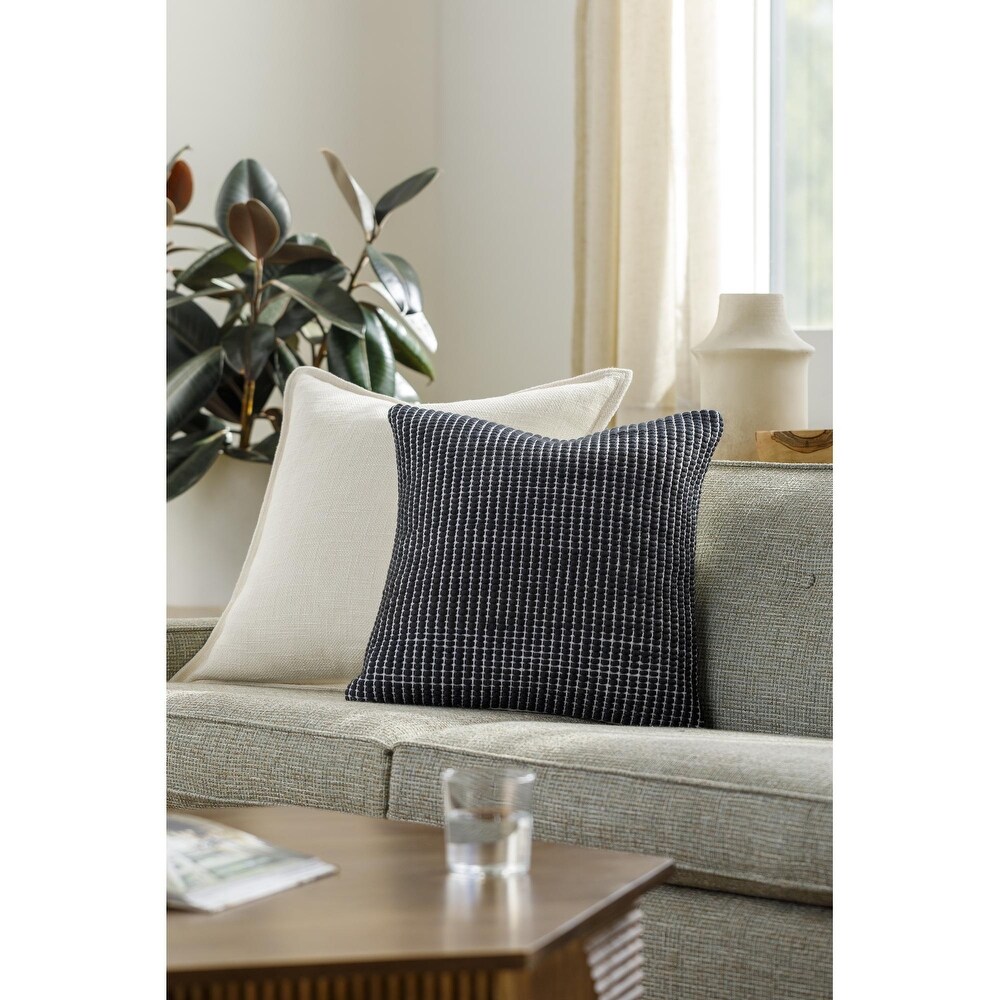 Jim Modern   Contemporary Solid Color Decorative Throw Pillow