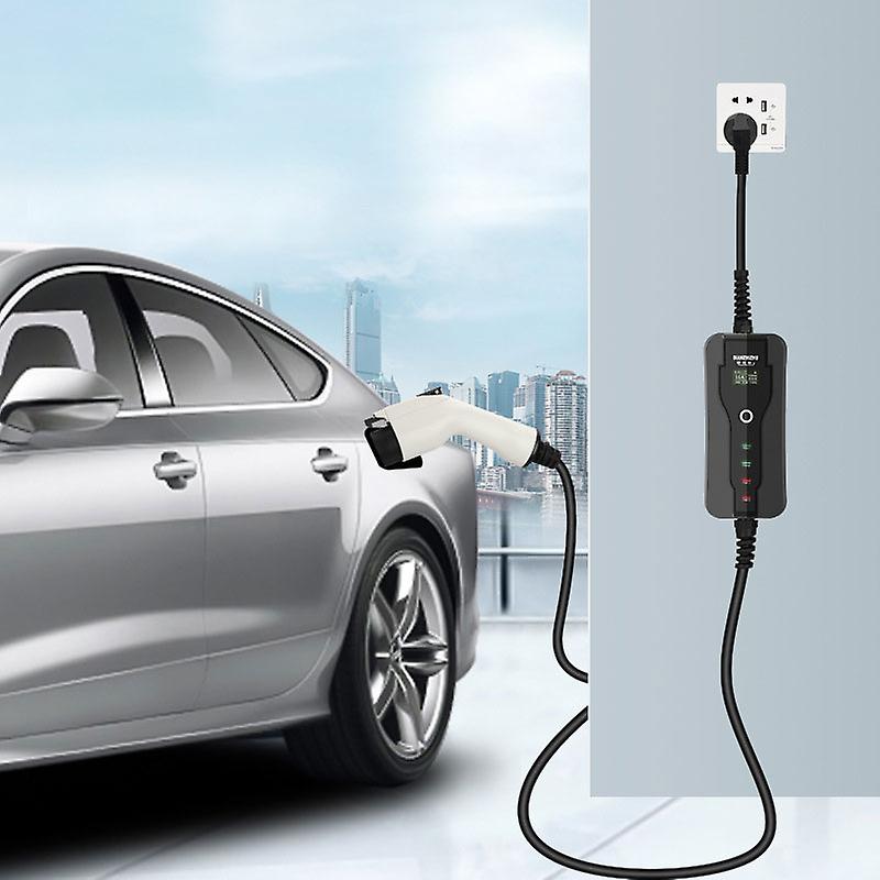 American Standard New Energy Electric Vehicle Charging Gun Home Portable 16， Car Charger