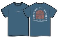 Sundown Recycled Cotton T-Shirt - Blue Steel