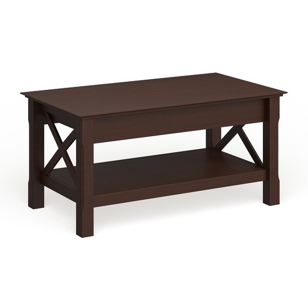 Porch and Den Melwood X-design 2-drawer Coffee Table