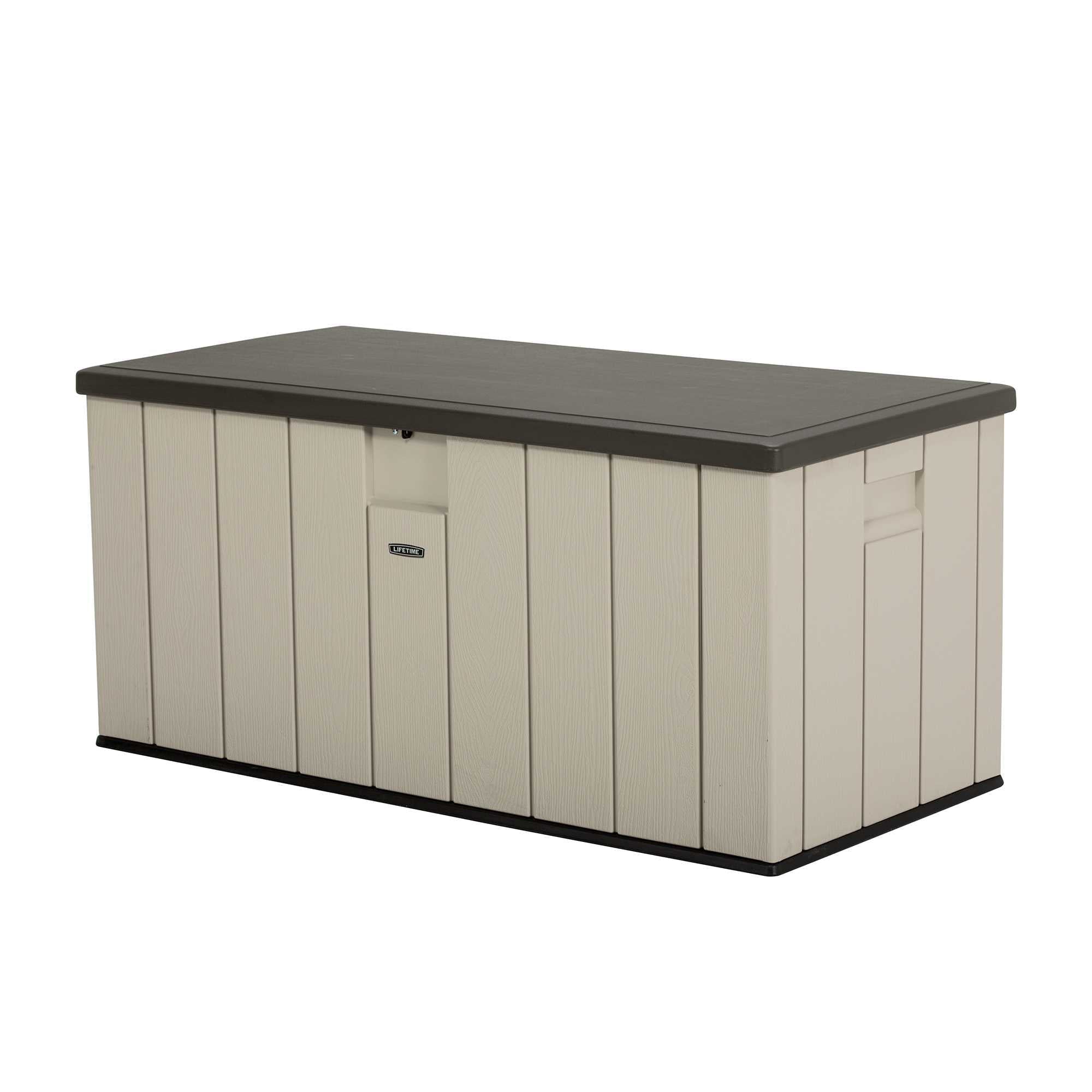 Lifetime 150-Gallon Heavy-Duty 59.3 in. Storage Deck Box