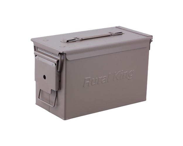 Tan Metal Ammo Can - .50 Cal - M2A1TAN