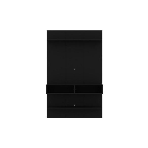 Libra Long Floating 45.35 Entertainment Center in Black